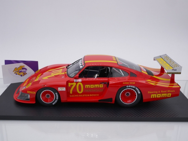 TSM Model 120008 # Porsche 935/78 Nr.70 Moby Dick DRM Norisring 1981 " G. Moretti " 1:12