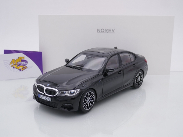 Norev 183277 # BMW 330i Limousine 4-türig Baujahr 2019 " schwarzmetallic " 1:18