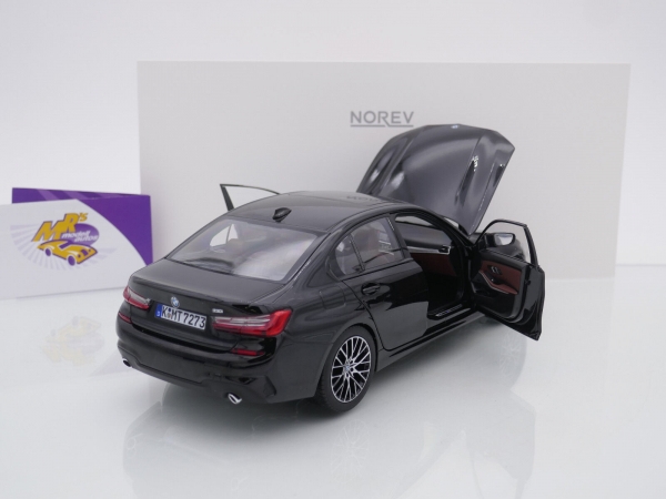 Norev 183277 # BMW 330i Limousine 4-türig Baujahr 2019 " schwarzmetallic " 1:18