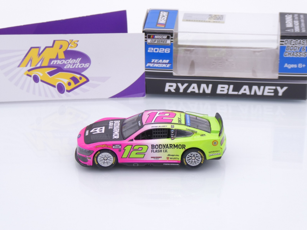 Lionel Racing C122661BASRB # Ford Mustang NASCAR 2026 " Ryan Blaney - BodyArmor Flash I.V. " 1:64