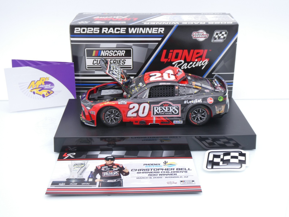 Lionel Racing W202523RSRCDH # Toyota Camry NASCAR 2025 " Christopher Bell - Reser's Phoenix Win " 1:24