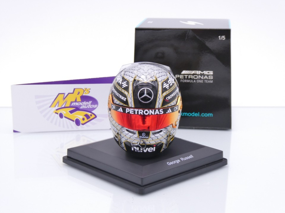Spark 5HF199 # Helm Formel 1 Team Mercedes " George Russell  China GP 2025 " 1:5