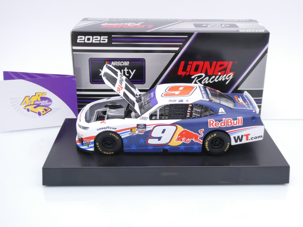 Lionel Racing NX92523RBLSV # Chevrolet Camaro NASCAR Xfinity 2025 " Shane van Gisbergen - WeatherTech / Red Bull " 1:24