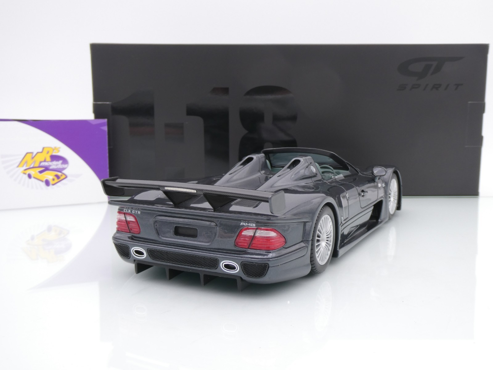 GT Spirit GT960 # Mercedes-Benz CLK GTR Roadster Baujahr 1999 " graumetallic " 1:18