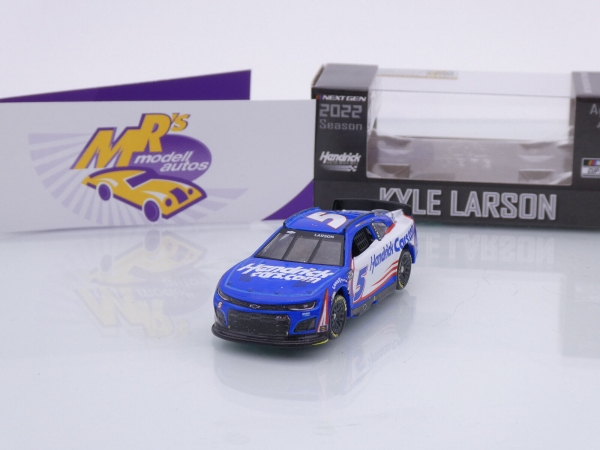 Lionel Racing WX52265HENKLV # Chevrolet Camaro ZL 1 NASCAR 2022 " Kyle Larson - Hendrickcars.com Watkins Glen Race Winner " 1:64