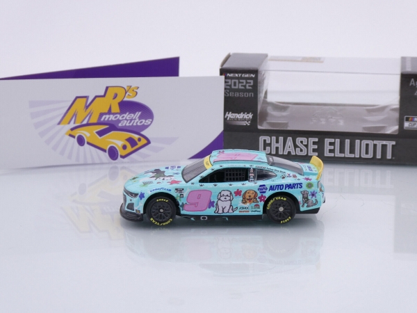Lionel Racing CX92265NCHCL # Chevrolet Camaro ZL 1 NASCAR 2022 " Chase Elliott - NAPA Auto Parts Children's Healthcare of Atlanta " 1:64