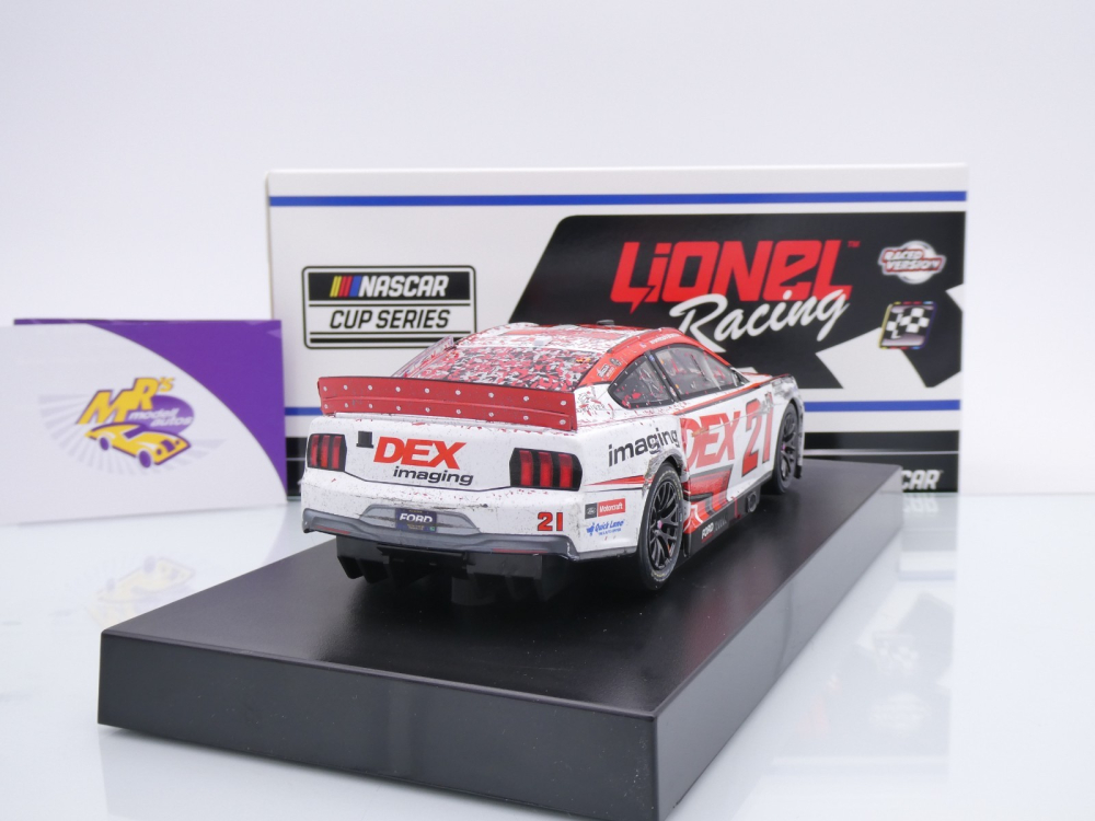 Lionel Racing W212423DEXHBA # Ford Mustang NASCAR 2024 " Harrison Burton - DEX Imaging Daytona Win " 1:24