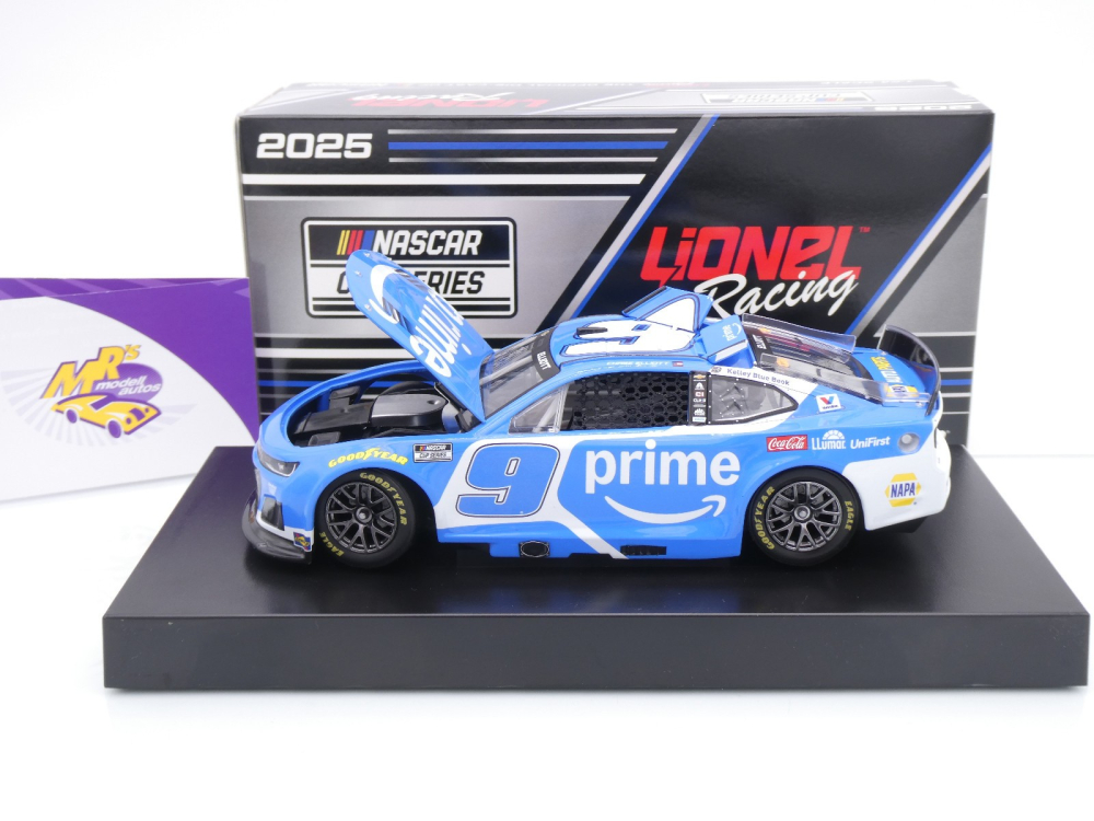 Lionel Racing CX92523AMZCL # Chevrolet Camaro NASCAR 2025 " Chase Elliott - Amazon Prime " 1:24