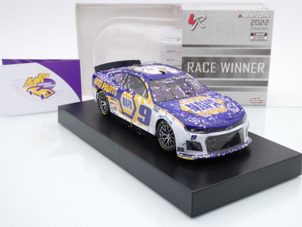 Lionel Racing WX92223NAPCL9 # Chevrolet Camaro ZL1 NASCAR 2022 " Chase Elliott - NAPA Auto Parts Nashville Race Winner " 1:24