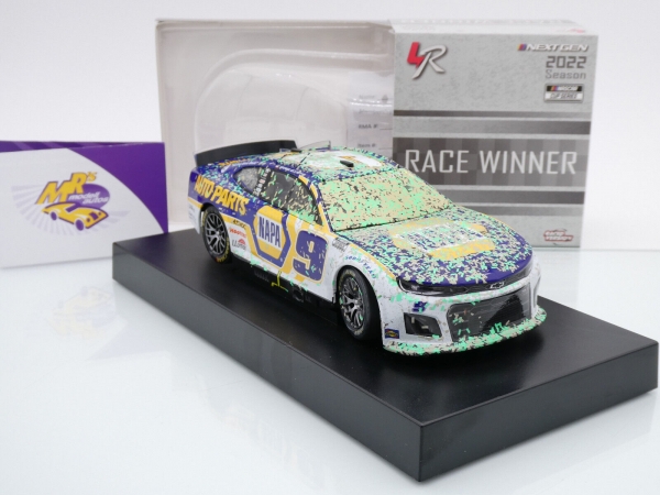 Lionel Racing WX92223NAPCLD # Chevrolet Camaro ZL1 NASCAR 2022 " Chase Elliott - NAPA Auto Parts Atlanta Summer Race Winner " 1:24
