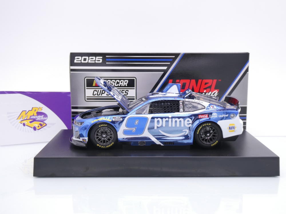 Lionel Racing CX92523AMZCLCL # Chevrolet Camaro NASCAR 2025 " Chase Elliott - Amazon Prime " 1:24 Color Chrome