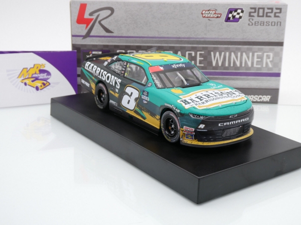 Lionel Racing WX82223HARJPM # Chevrolet Camaro NASCAR Xfinity 2022 " Josh Berry - Harrison's USA Charlotte Spring Race Winner " 1:24
