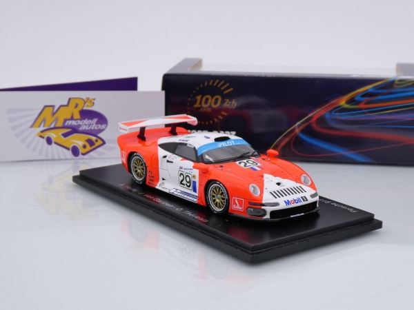 Spark S5606 # Porsche 911 GT1 Nr.29 24h Le Mans 1997 " Sté JB Jabouille-Bouresche " 1:43