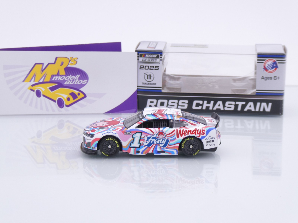 Lionel Racing CX12565WEFRZ # Chevrolet Camaro NASCAR 2025 " Ross Chastain - Wendy's Frosty " 1:64