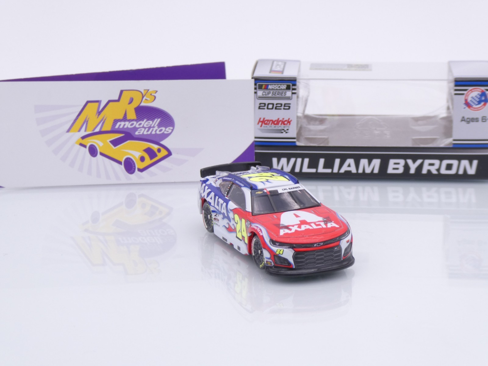 Lionel Racing C242565SALWB # Chevrolet Camaro NASCAR 2025 " William Byron - Axalta Salutes " 1:64