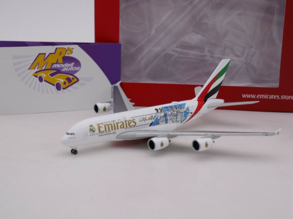 Herpa 531931 # Airbus A380-800 " Emirates - Real Madrid " 1:500  SONDERPREIS !!