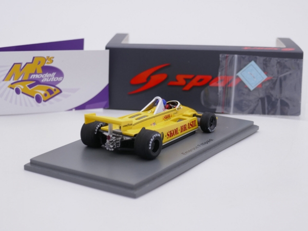 Spark S4580 # Fittipaldi F8 No.20 F1 British Grand Prix 1980 Fittipaldi 1:43