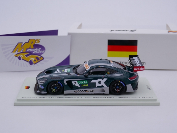 Spark SG807 # Mercedes-AMG GT3 Nr.7 DTM 2021 " Luca Stolz Team Toksport WRT " 1:43