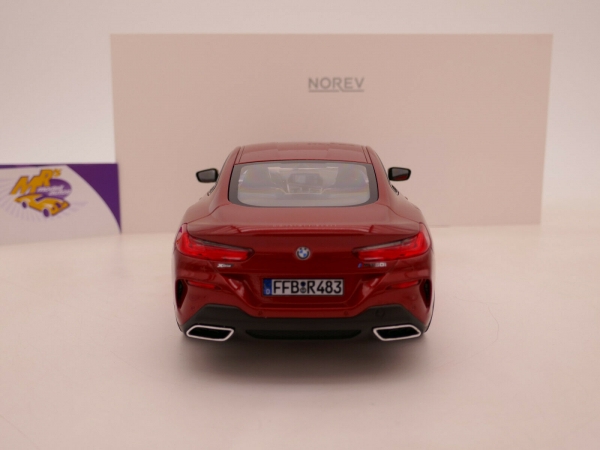 Norev 183285 # BMW 850i Coupe Baujahr 2018 " Orange metallic " 1:18