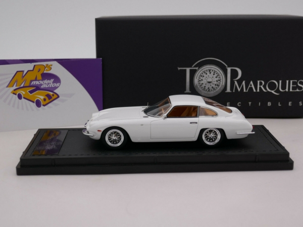 TOP Marques TM43-17F # Lamborghini 350 GT Coupe Baujahr 1964 " weiß " 1:43