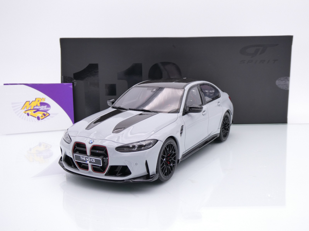 GT Spirit GT510 # BMW M3 CS (G80) Baujahr 2024 " kreidegrau-carbon " 1:18