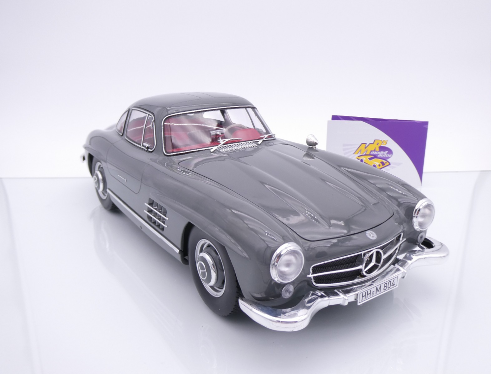 Norev 123852 # Mercedes-Benz 300 SL Flügeltürer Baujahr 1954 " Grafitgrau " 1:12