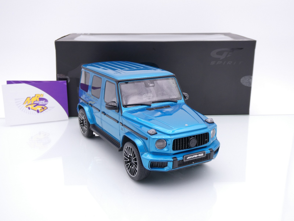 GT Spirit GT925 # Mercedes-AMG G63 G-Klasse Baujahr 2024 " hellblaumetallic " 1:18