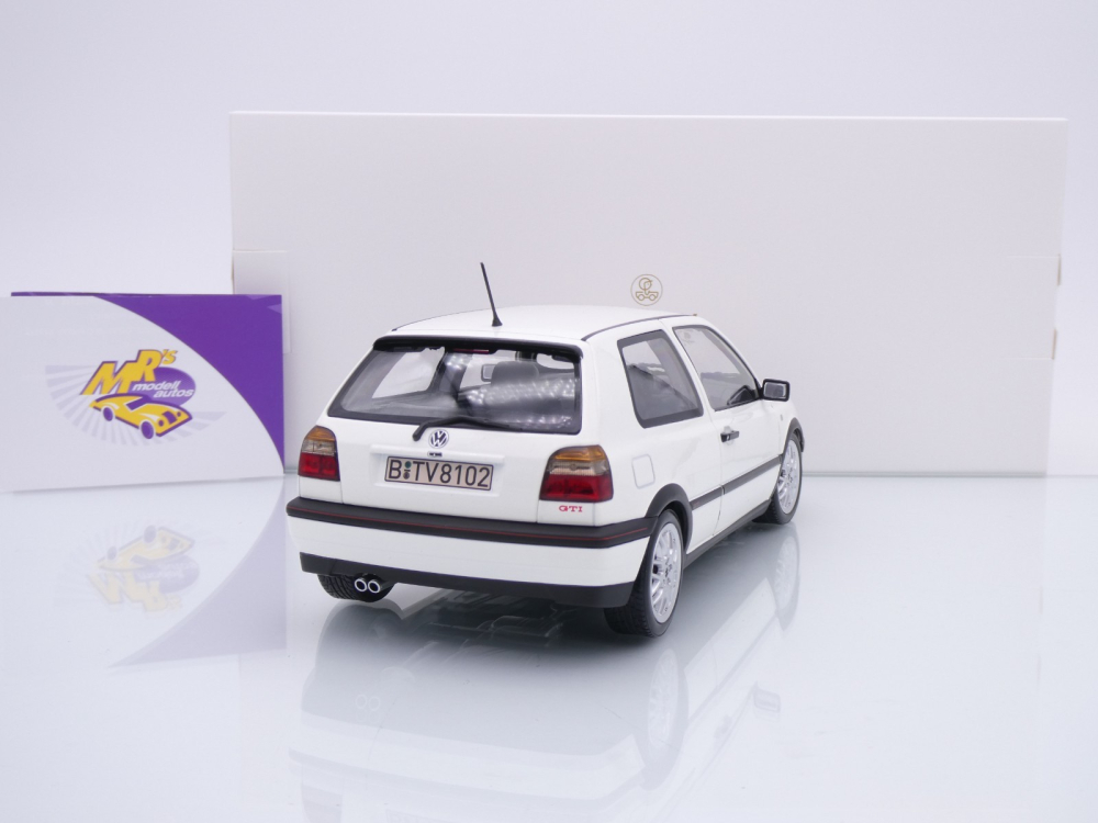 Norev 188508 # Volkswagen VW Golf III GTI Baujahr 1996 20th Anniversary " Candyweiß " 1:18