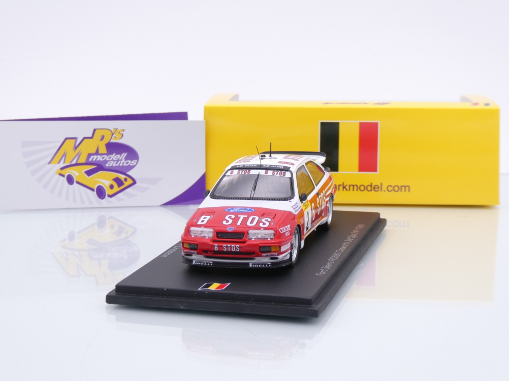 Spark SB241 # Ford Sierra RS500 Cosworth #2 24h Spa 1989 " Bastos / Biela " 1:43