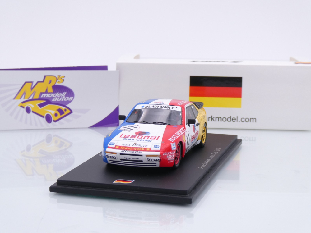 Spark SG628 # Porsche 944 Turbo Cup #11 Win Nürburgring 1989 " von Ommen " 1:43