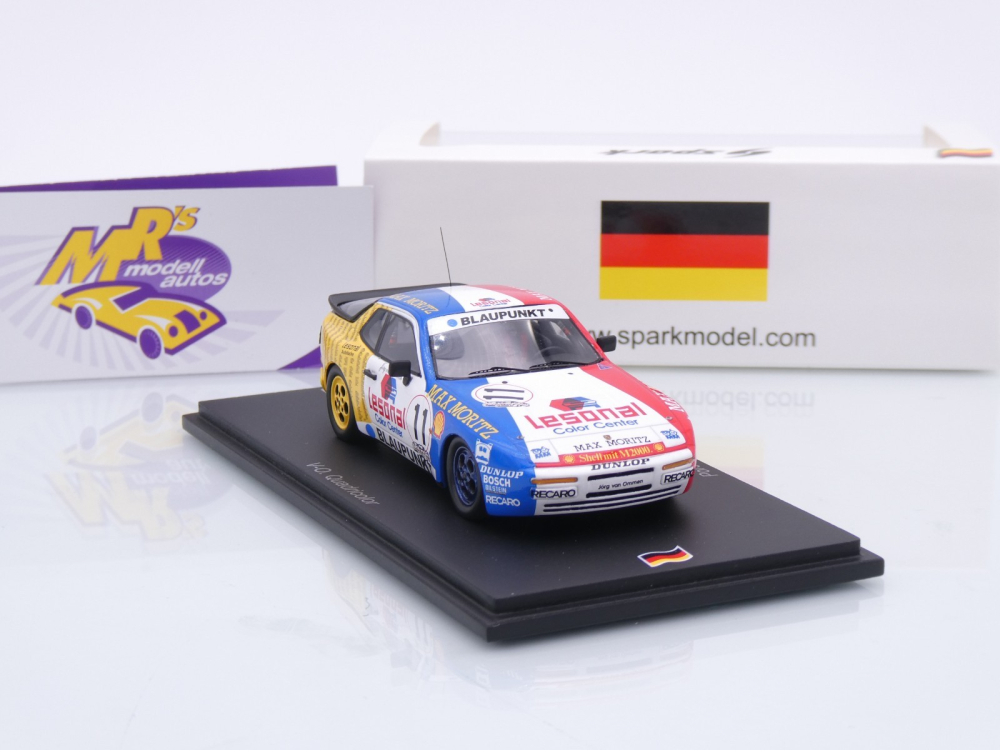 Spark SG628 # Porsche 944 Turbo Cup #11 Win Nürburgring 1989 " von Ommen " 1:43