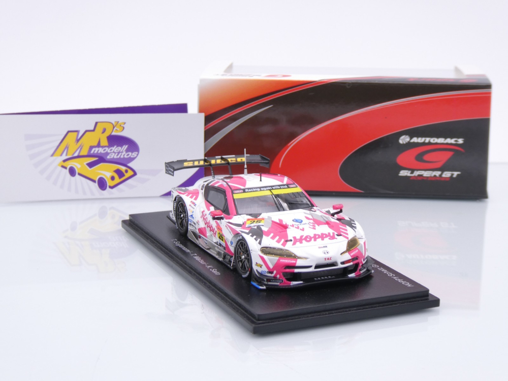 Spark SGT172 # Toyota GR Supra GT GT300 Super GT 2024 " Hoppy Tsuchiya " 1:43