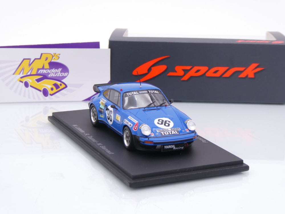 Spark S9854 # Porsche 911 930 Turbo #96 24h Le Mans 1983 " TOTAL  Lateste " 1:43
