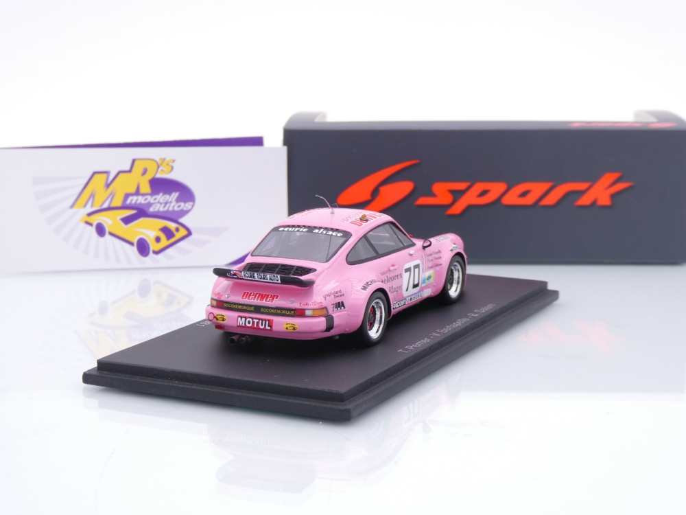 Spark S9846 # Porsche 911 934 Turbo #70 24h Le Mans 1981 " Denver Pink " 1:43