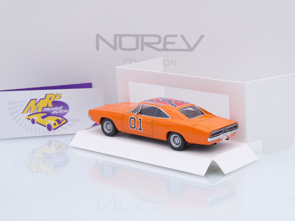 Norev 950003 # Dodge Charger #01 Bj. 1969 " General Lee / Dukes of Hazard " 1:43