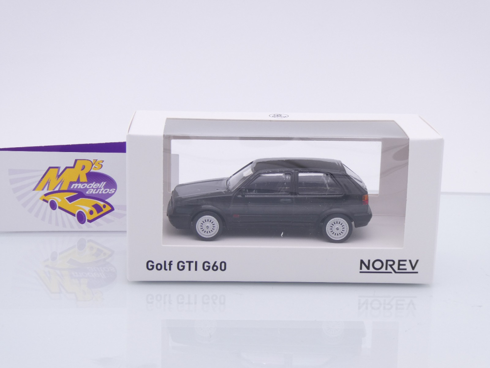 Norev 840063 # Volkswagen VW Golf II GTI G60 Baujahr 1989 " schwarz " 1:43