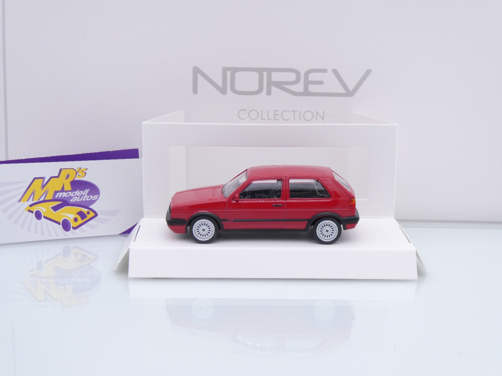 Norev 840062 # Volkswagen VW Golf II GTI G60 Baujahr 1989 " dunkelrot " 1:43