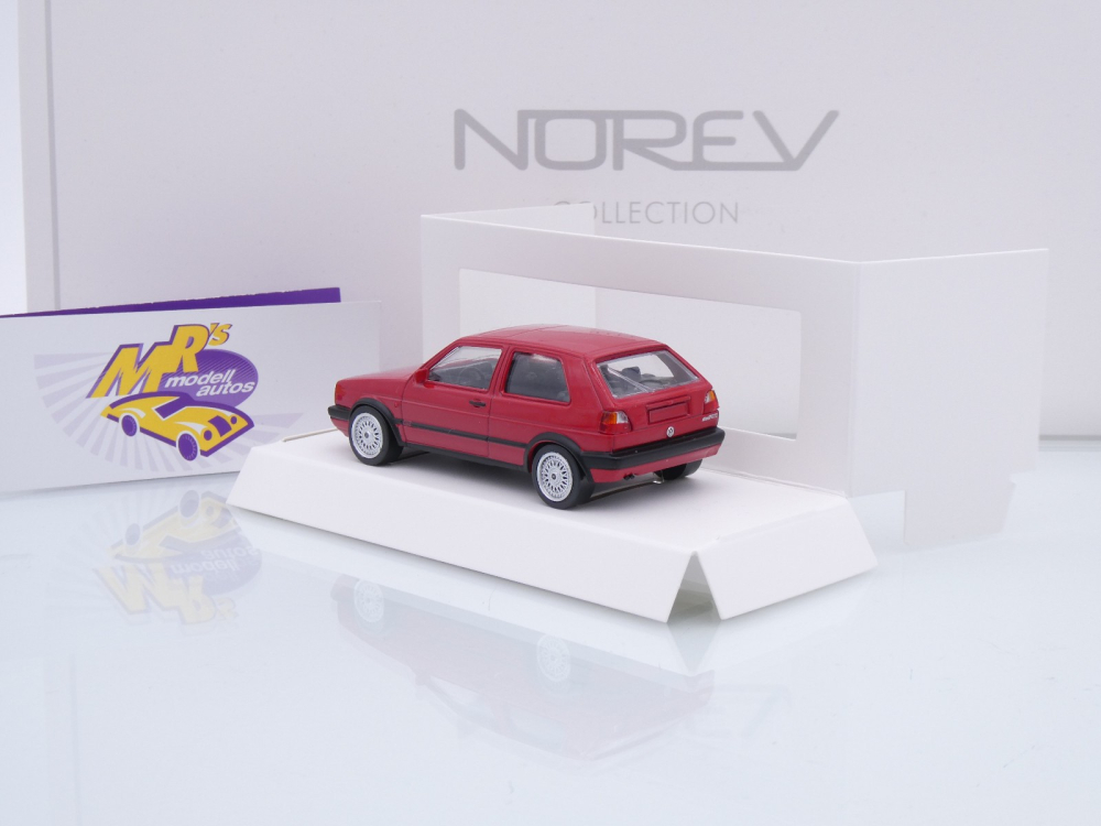 Norev 840062 # Volkswagen VW Golf II GTI G60 Baujahr 1989 " dunkelrot " 1:43