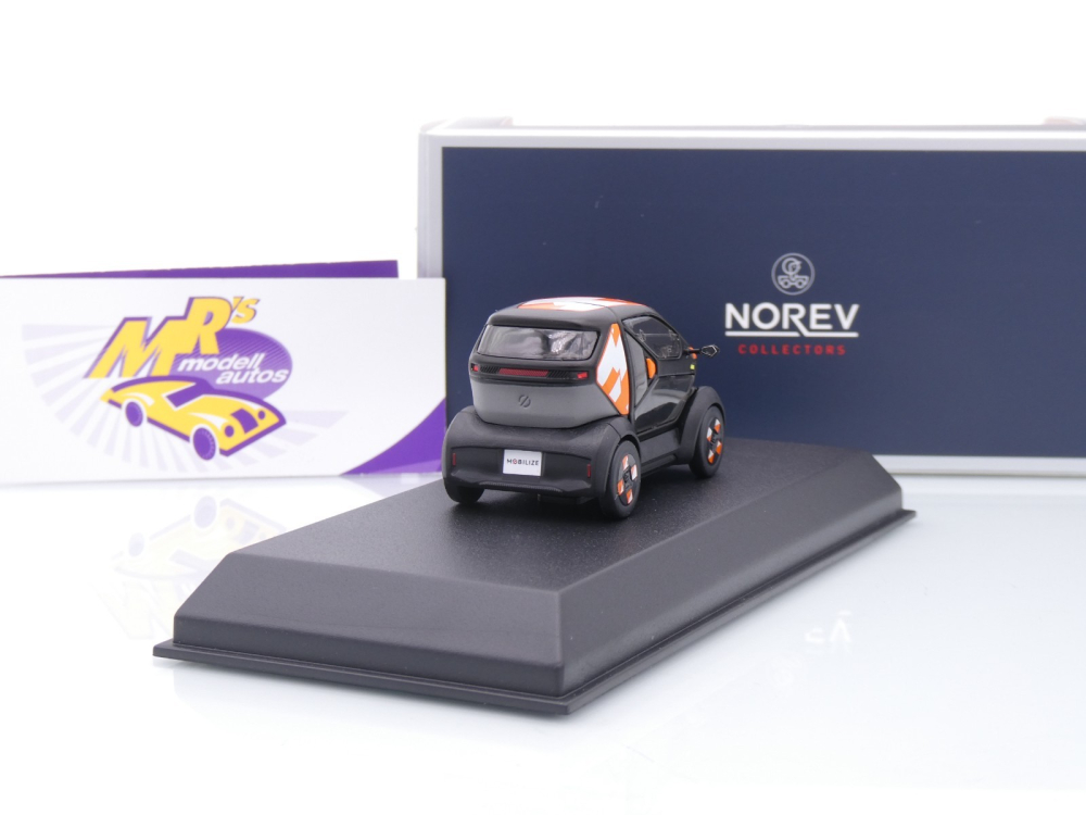 Norev 519920 # Mobilize Duo Elektro Baujahr 2025 " orange-weiß " 1:43