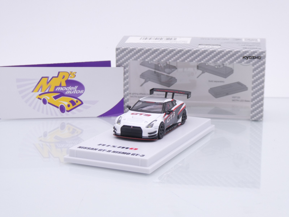 Kyosho 07131LW # Nissan NISMO Skyline GT-R (R35) GT3 MOTN " Presentation " 1:64