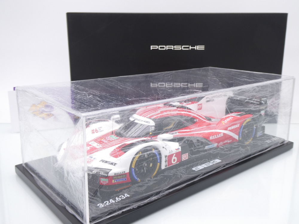Spark WAP0217010S963 # Porsche 963 #6 Pole 4th 24h Le Mans 2024 " Team Penske " 1:18
