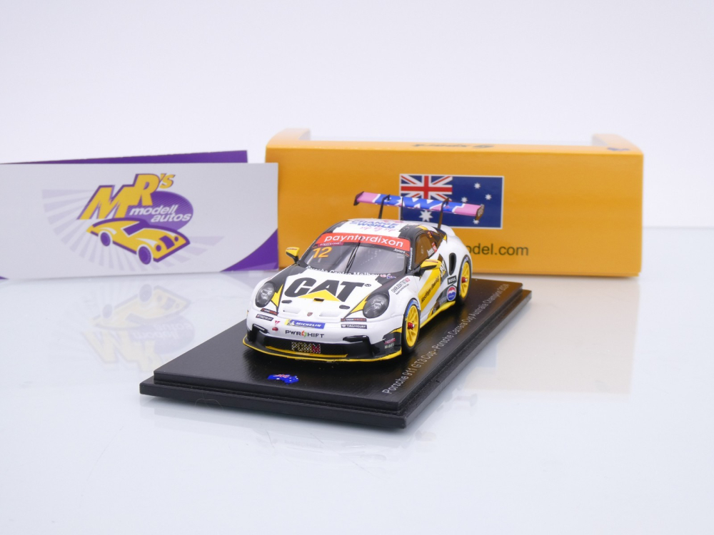 Spark AS066 # Porsche 911 GT3 Carrera Cup Australia Champion 2024 " Jones " 1:43