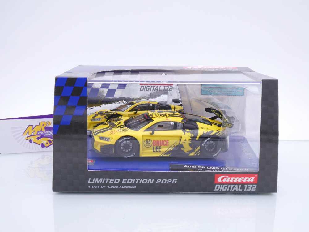 Carrera Digital 32095 # Audi R8 LMS GT3 " Bruce Lee " Lim. Edi. 1999 pcs. 1:32