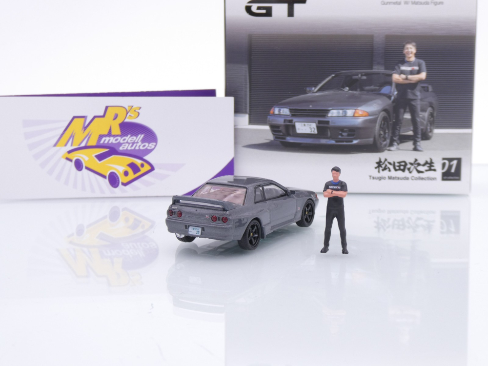 Mrs Modellautos - TSM MINI GT MGT00869-R # Nissan Skyline R32 GT-R