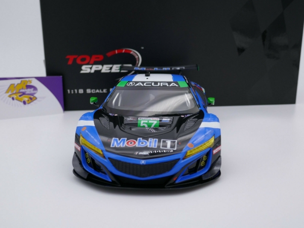 Top Speed TS0311 # Acura NSX GT3 Evo IMSA 24h. Daytona 2020 " Heinricher Racing " 1:18