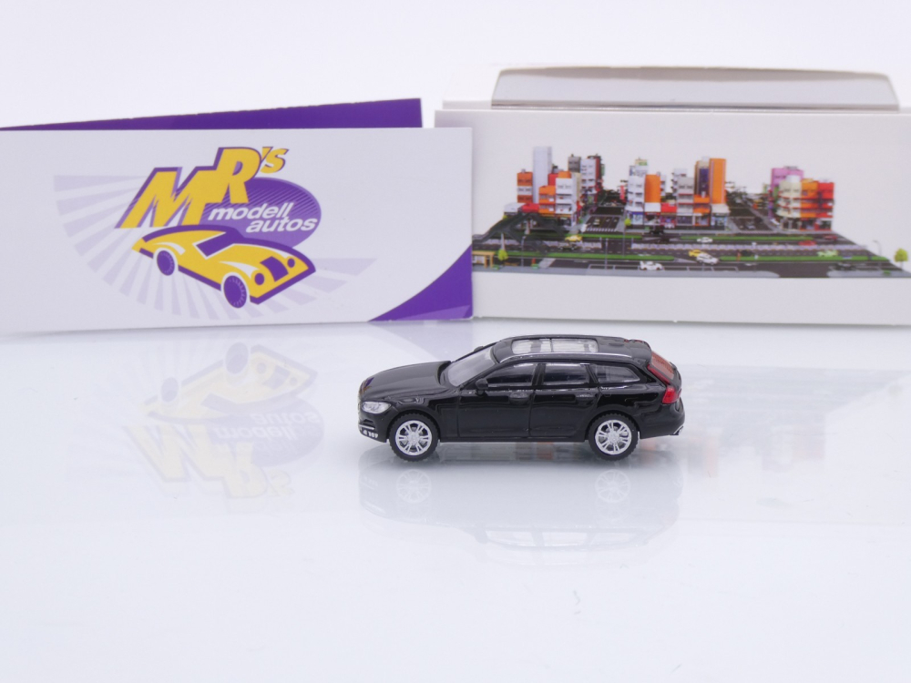 Micro City Herpa 87MC000032 # Volvo V90 Kombi Baujahr 2017 " schwarz " 1:87
