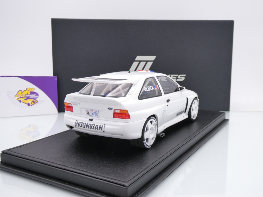 Top Marques TOP147A # Ford Escort RS Cosworth weiß #43 " Ken Block Hoonigan " 1:18