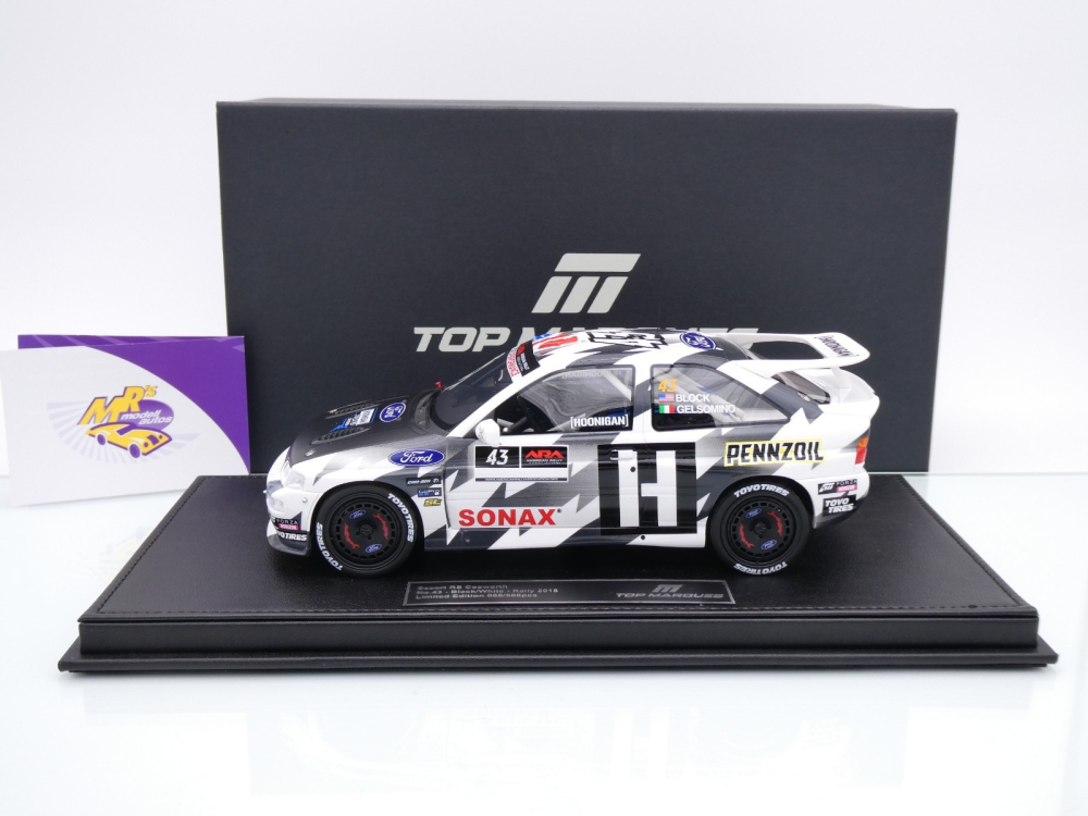 Top Marques TOP147B # Ford Escort RS Cosworth #43 " Ken Block - Hoonigan " 1:18