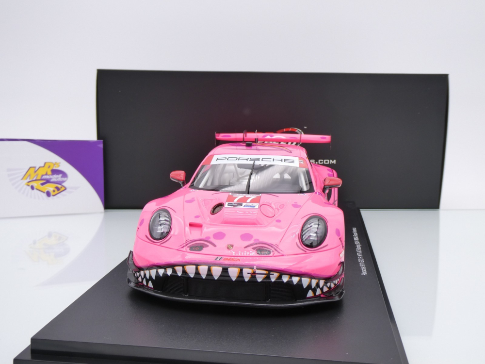 Top Speed TS0617 # Porsche 911 GT3 #77 Road America 2024 " ROXY AO Racing " 1:18