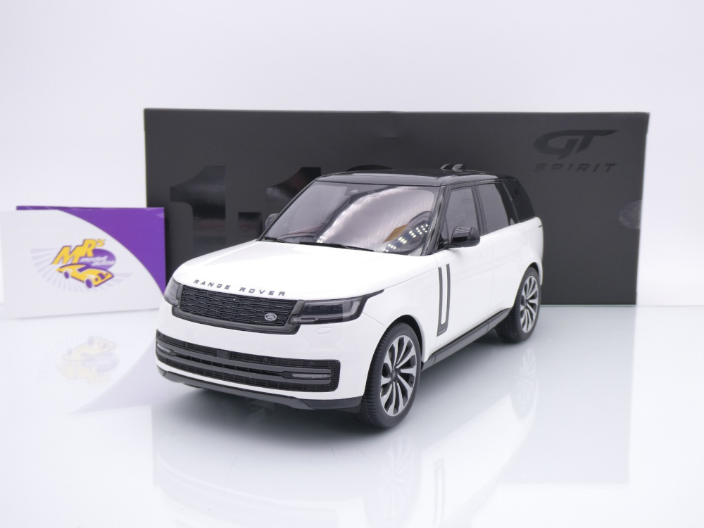 GT Spirit GT533 # Land Range Rover Autobiography P530 Baujahr 2024 " Fujiweiß" 1:18